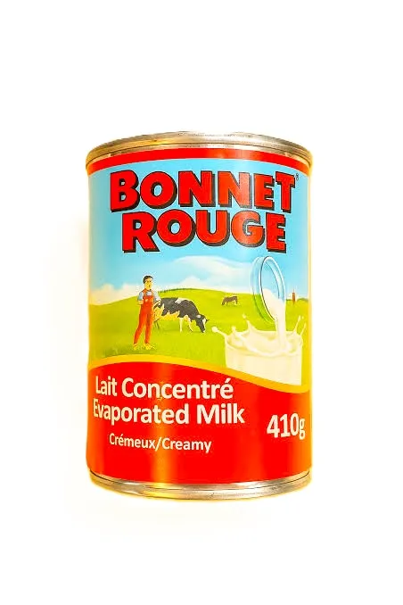BONNET ROUGE LAIT CONCENTRE  MILK  410GR