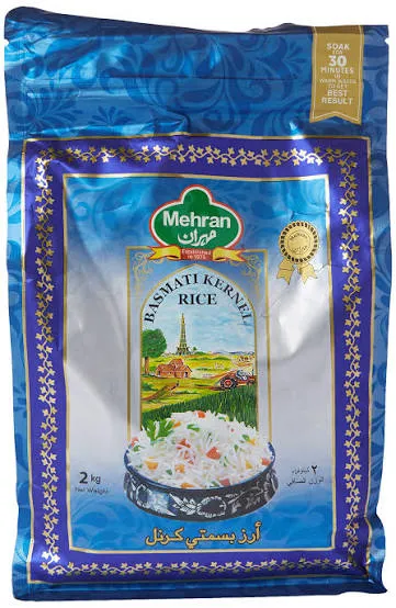 BASMATI KERNEL RICE MEHRAN 2 KG