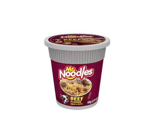 MR.NOODLES CUP BEEF 60G