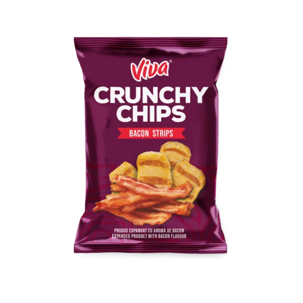 VIVA CHIPS CRUNCHY BACON 80G