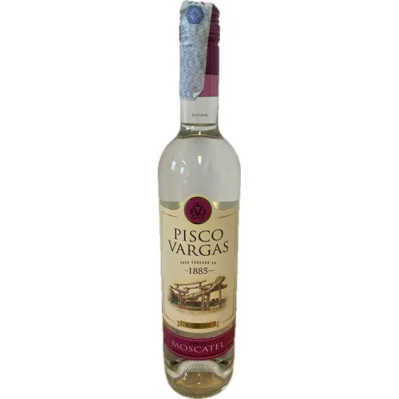 PISCO VARGAS MOSCATEL 700ML ACL 40% VOL