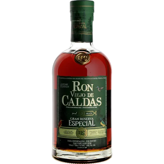 RON VIEJO DE CALDAS 15 ANNI GRAN RESE 700ML ALC 40% VOL