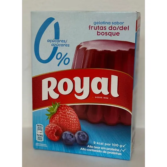 ROYAL FRUTTI DEL BOSQUE GELATINA 31G