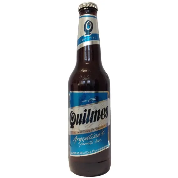 BIRRA QUILMES CLASICA 340ML ACL 4.9%VOL