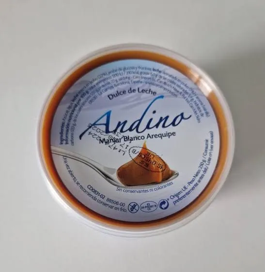 DULCE DE LECHE AREQUIPE ANDINO 250G