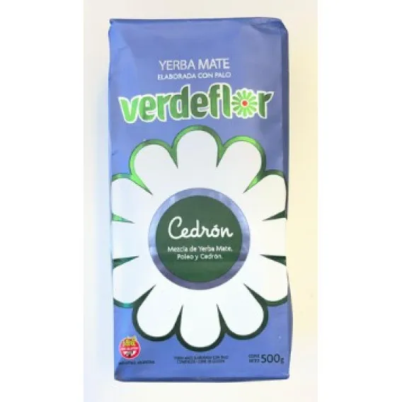 YARBA MATE VERDEFLOR CEDRON 500G
