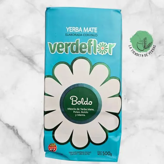 YARBA MATE VERDEFLOR BOLDO 500G