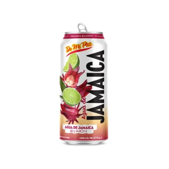 AGUA DE JAMAICA E LIMON 500ML