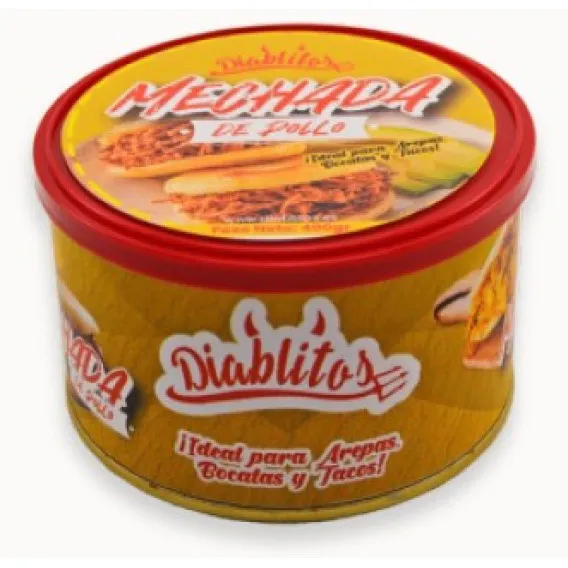 DIABLITOS MECHADA DE POLLO LATA 400G