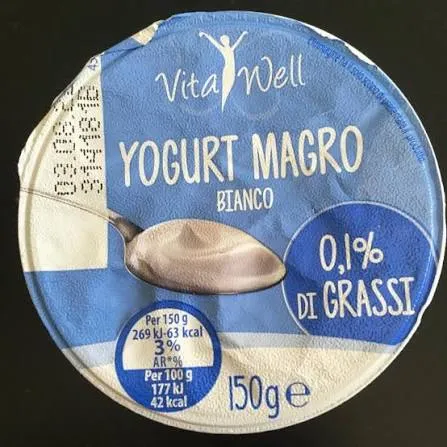 YOGURT MAGRO BIANCO 150GR