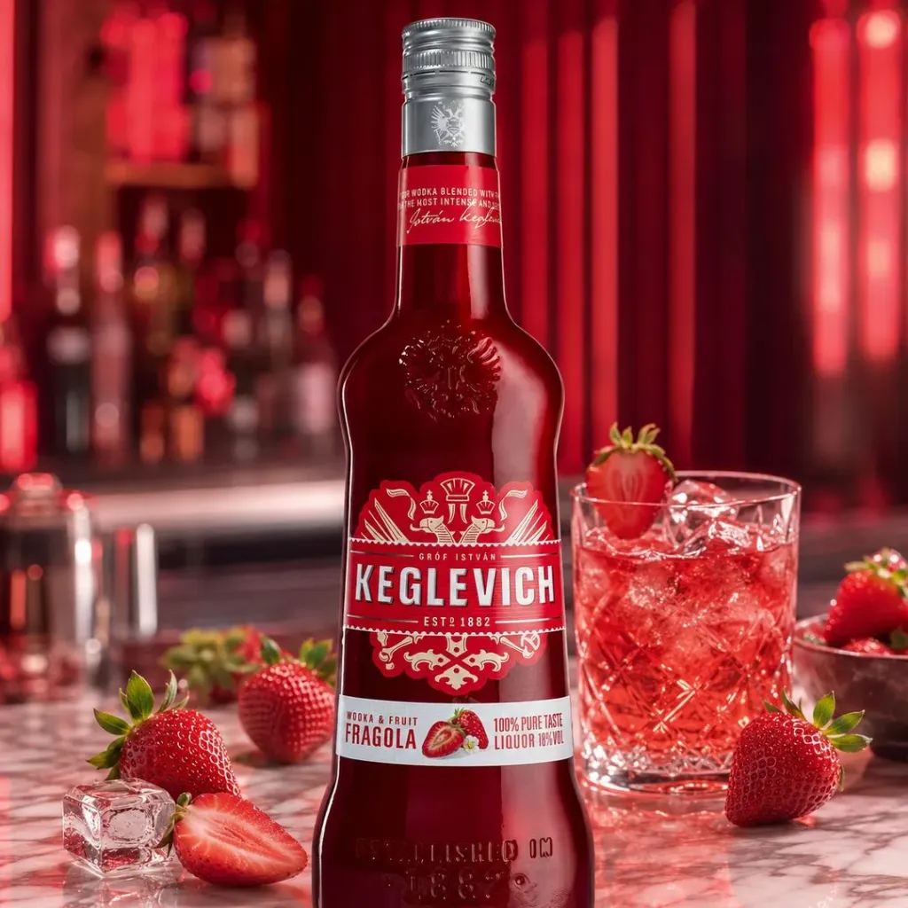 KEGLEVICH VODKA & FRUIT FRAGOLA 18%VOL 70CL