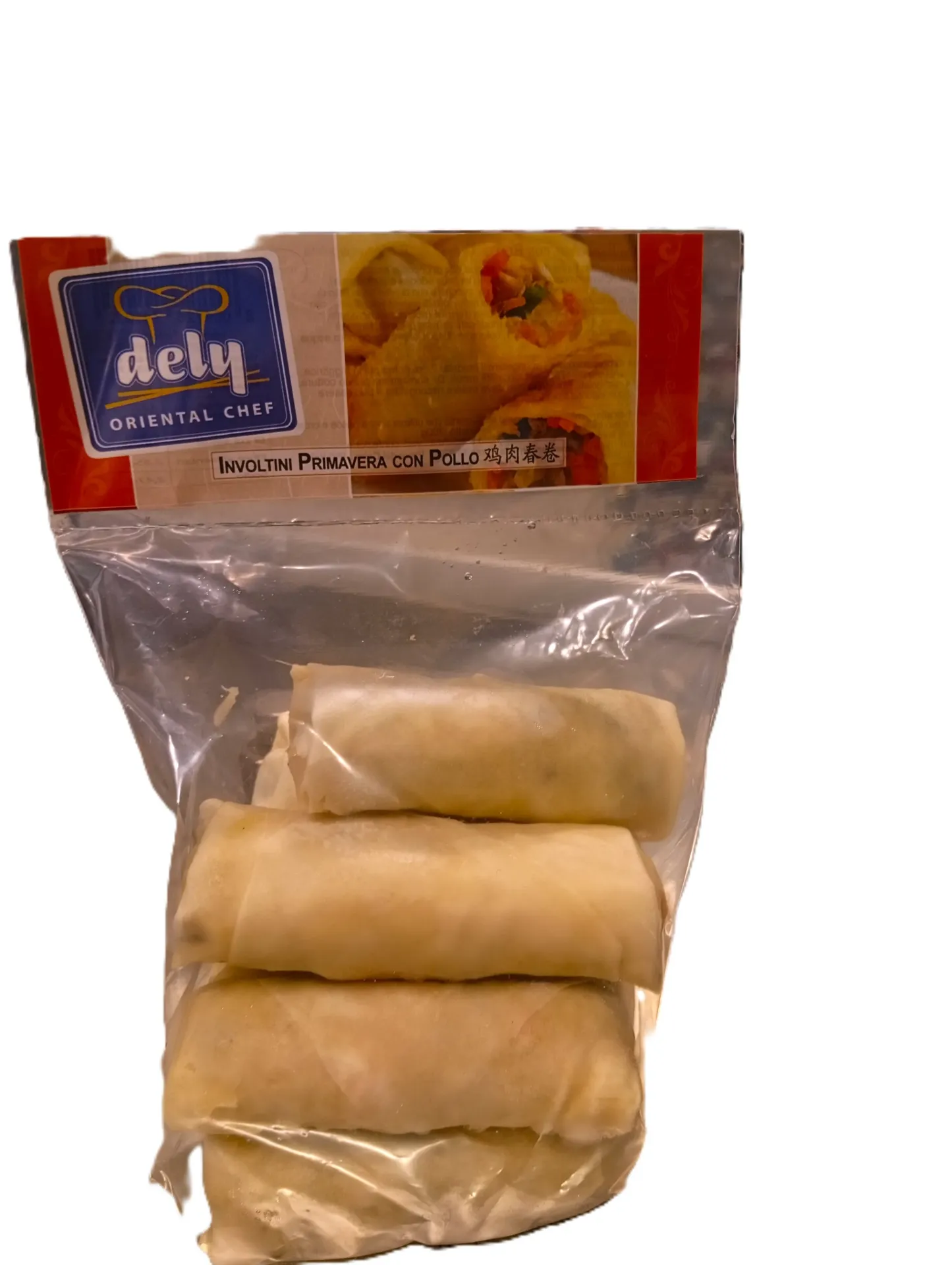 INVOLTINI PRIMAVERA CON POLLO DELY 6PC