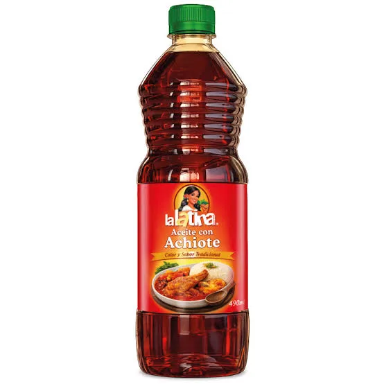 LA LATINA ACEITE CON ACHIOTE 490ML