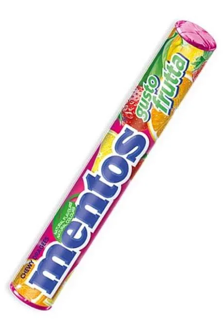 MENTOS GUSTO FRUTTA 38G