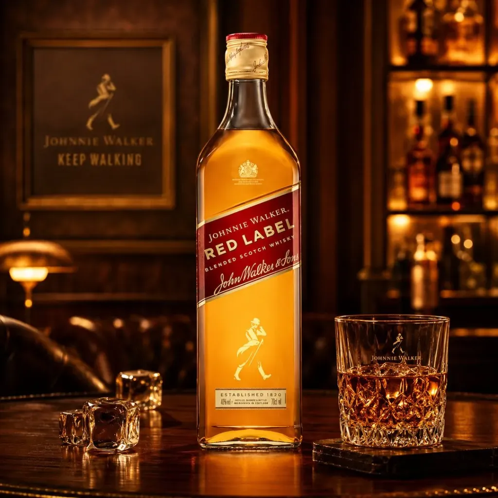 Johnnie Walker Red Label Blended Scotch Whisky 40%Vol 70cl
