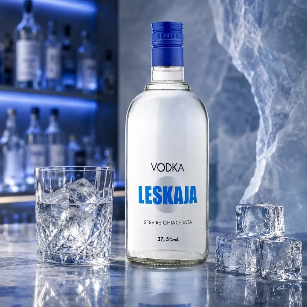 Leskaja Vodka Servire Ghiacciata 37.5%Vol 700 Ml