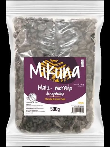 MAIZ MORADO DESGRANADO MIKUNA 500G