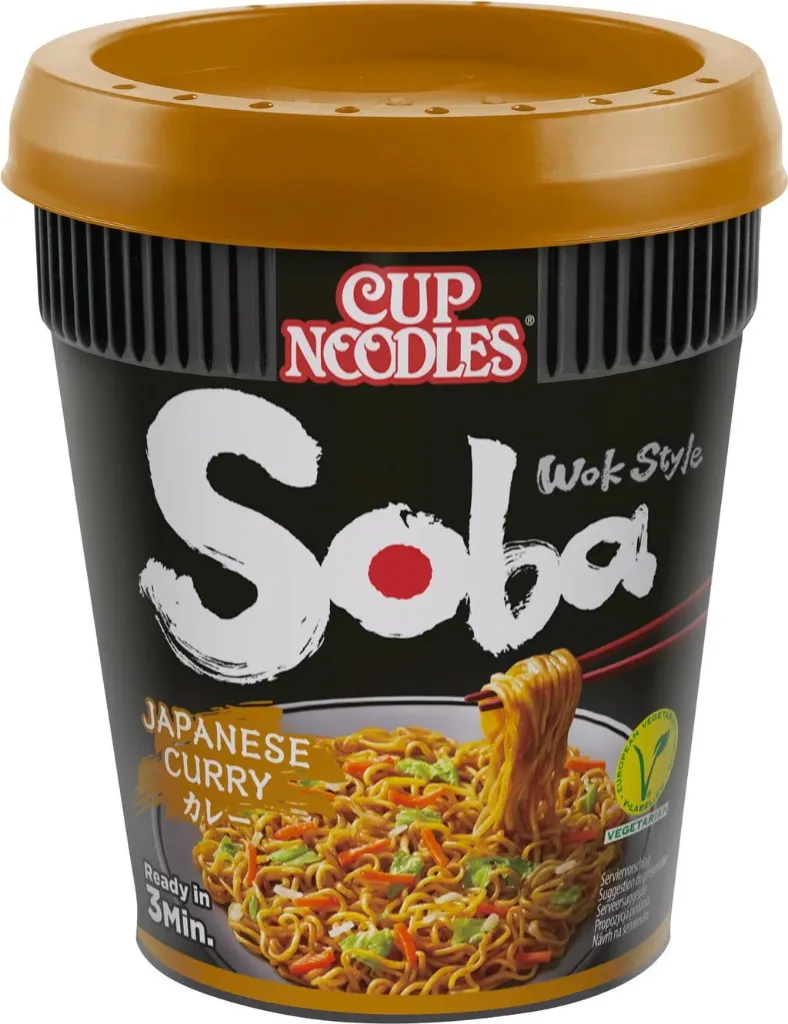 Nissin Soba Cup Noodles Japanese Curry 90g