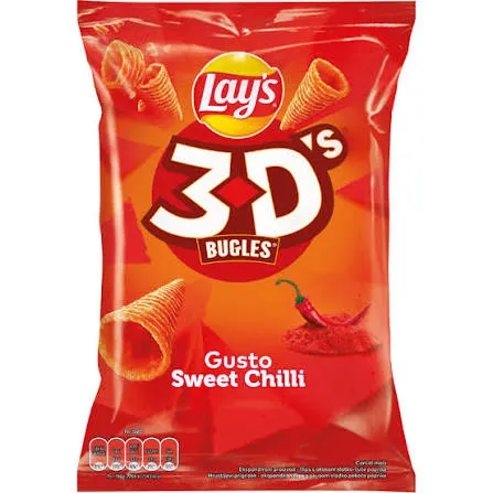 LAYS 3DS BUGLES SWEET CHILLI 100G