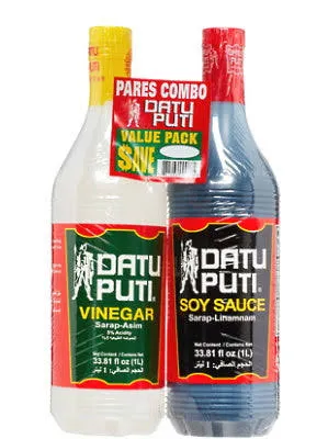 DATU PUTI VALUE PACK - ACETO & SOIA 2LT