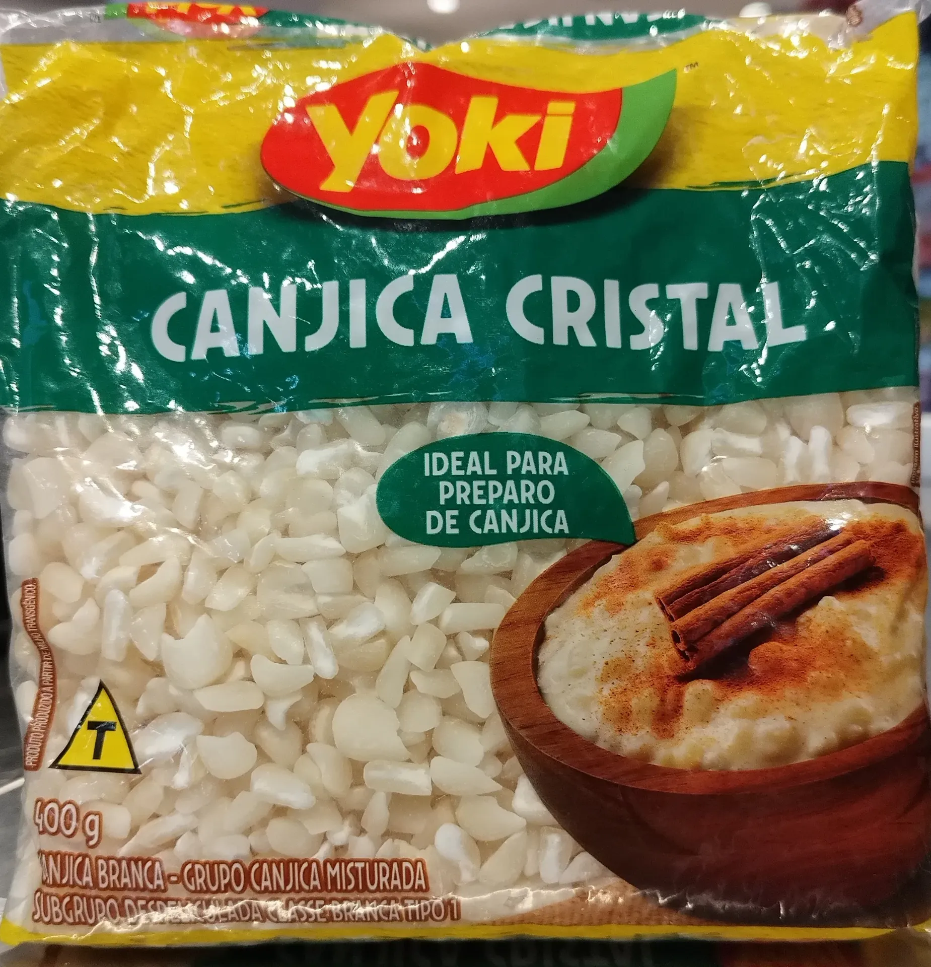 YOKI CANJICA BRANCA CRISTAL 400g
