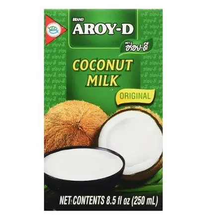 AROY-D COCONUT MILK ORIGINAL T.PACK 250ML