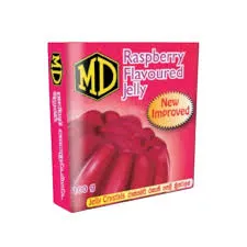 RASPBERRY FLAVOURED JELLY CRYSTALS MD 100G
