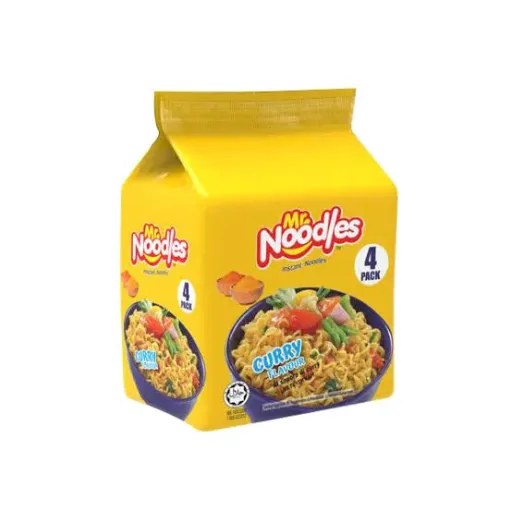 MR. NOODLES CURRY 4PC PACK