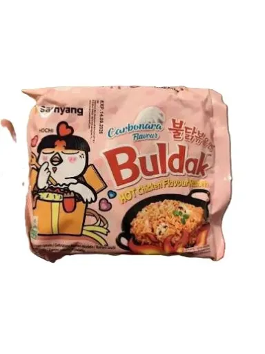 BULDAK HOT CHICKEN CARBONARA 5PC 130G SAMYANG