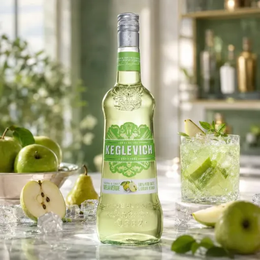 Keglevich Wodka & Fruit Mela Verde18%Vol 0,7 L