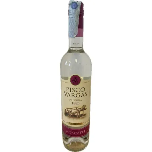 PISCO VARGAS MOSCATEL 700ML ACL 40% VOL