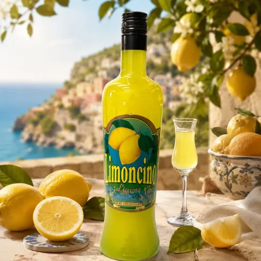 Limoncino Liquore Bere Ghiacciato 30%Vol 70cl