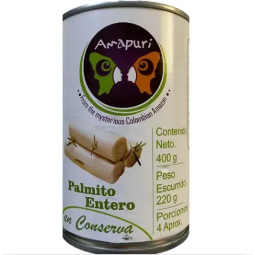 PALMITO EN LATA AMAPURI 400G