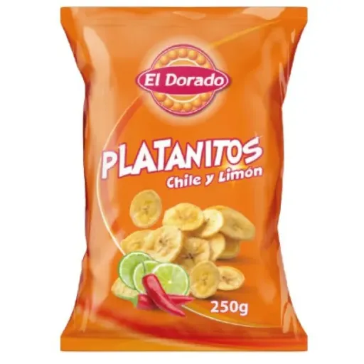 PLATANITOS CHILE & LIMON EL DORADO 100G
