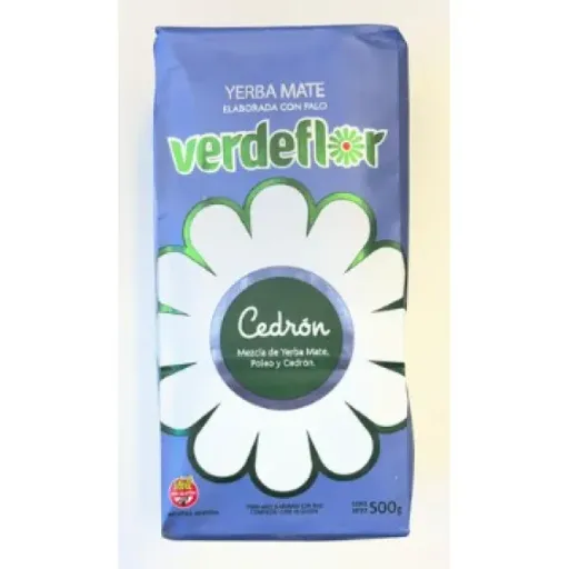 YARBA MATE VERDEFLOR CEDRON 500G