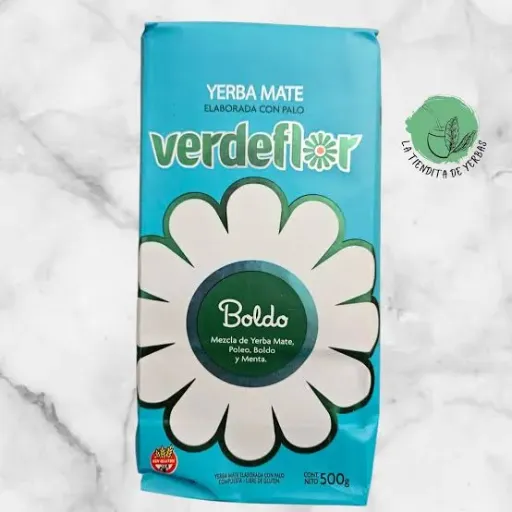 YARBA MATE VERDEFLOR BOLDO 500G