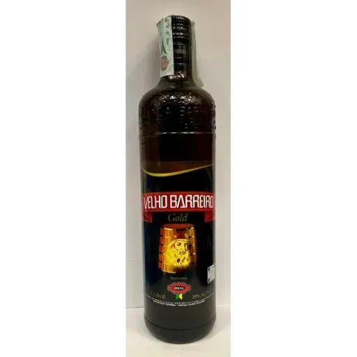 CACHACA VELHO BARREIRO GOLD 1LT ALC 39% VOL