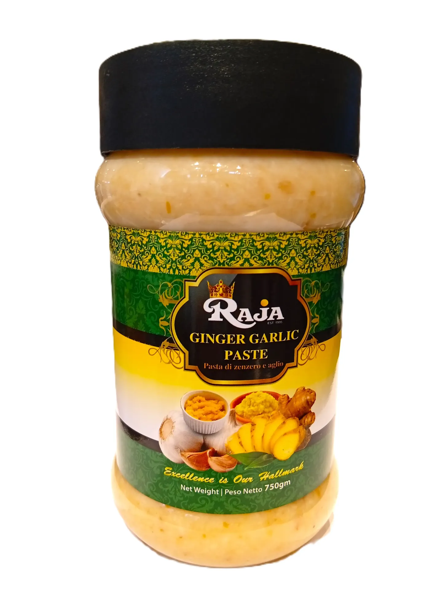 GINGER & GARLIC PASTE RAJA 750G