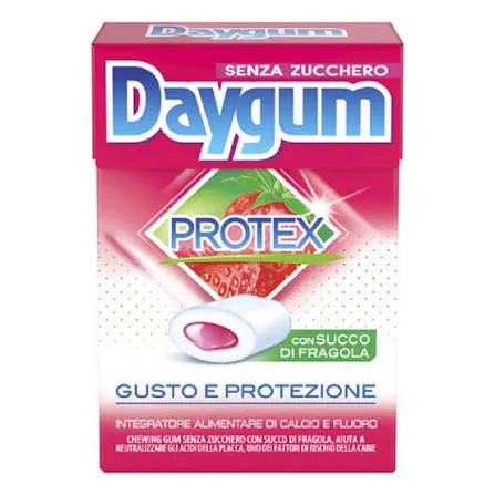 DAYGUM PROTEX CON FRAGOLA 3OG