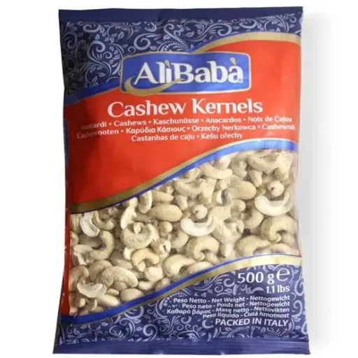 CASHEW KERNELS ALIBABA 500G