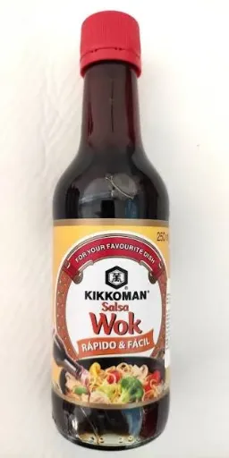 SALSA WOK RAPIDO & FACIL KIKKOMAN 250ML