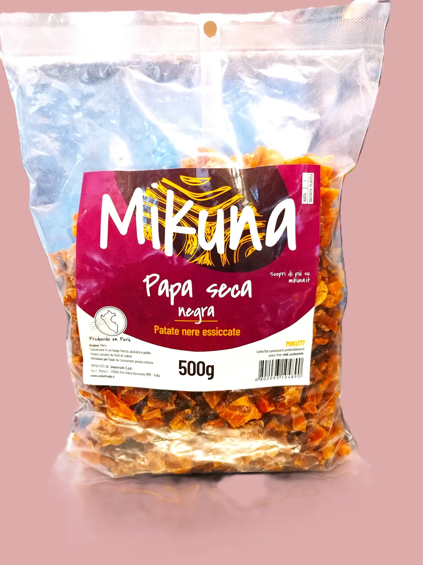 PAPA SECA MEGRA MIKUNA 500G