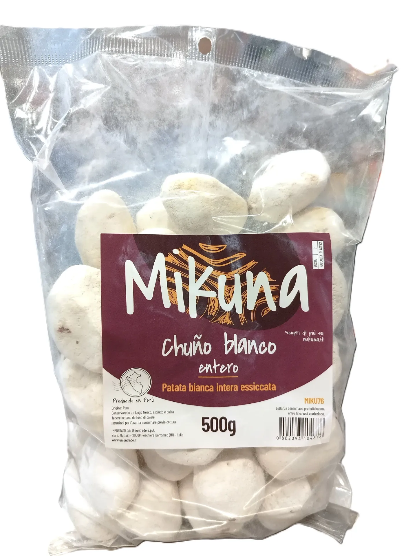 CHUNO BLANCO ENTERO MIKUNA 500G