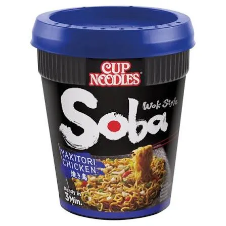 Nissin Soba Cup Noodles Yakitori Chicken 89g
