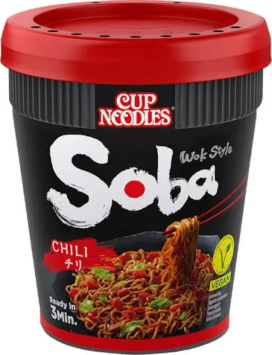 Nissin Soba Cup Noodles Chilli 92g