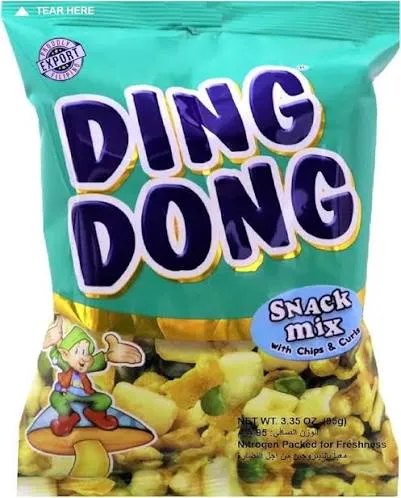 DING DONG SNACK MIX WITH CHIPS & CURLS 95g