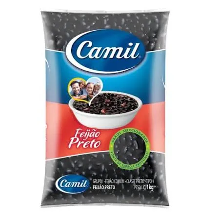 CAMIL FEIJAO PRETO BLACK BEANS 1Kg